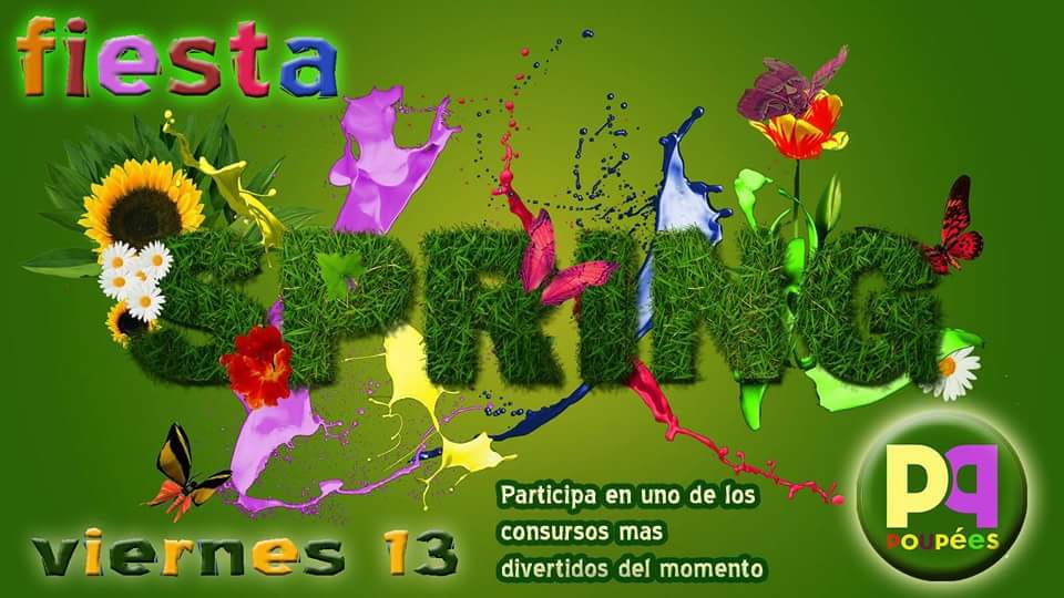 Fiesta Spring en discoteca Poupées