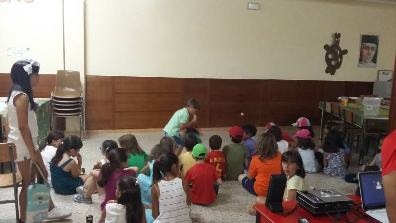 Fiesta del cine en la sexta jornada del Campamento Sor Eusebia