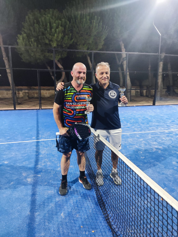 Los ganadores Jesus Martín y Juan Carlos Moralejo